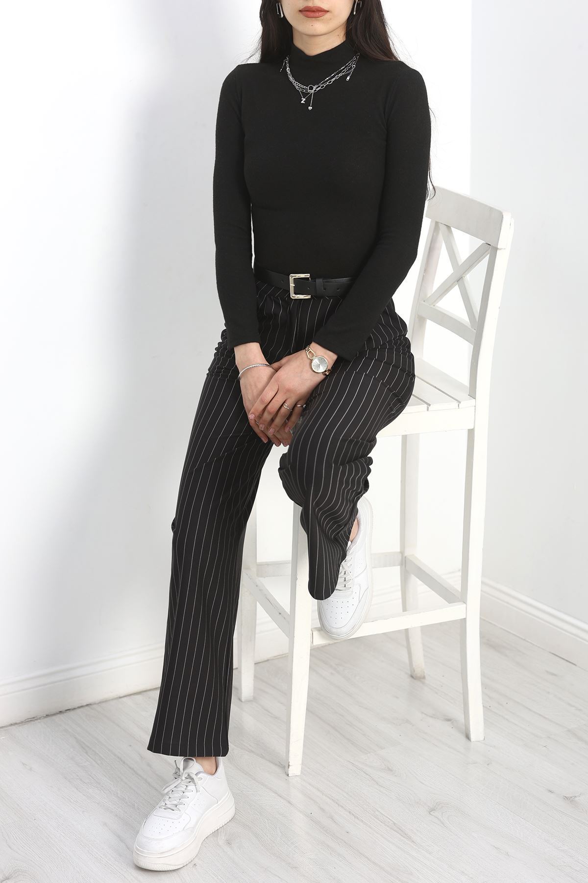 Yarım Balıkçı Yumoş Body Siyah - 50219.1723.