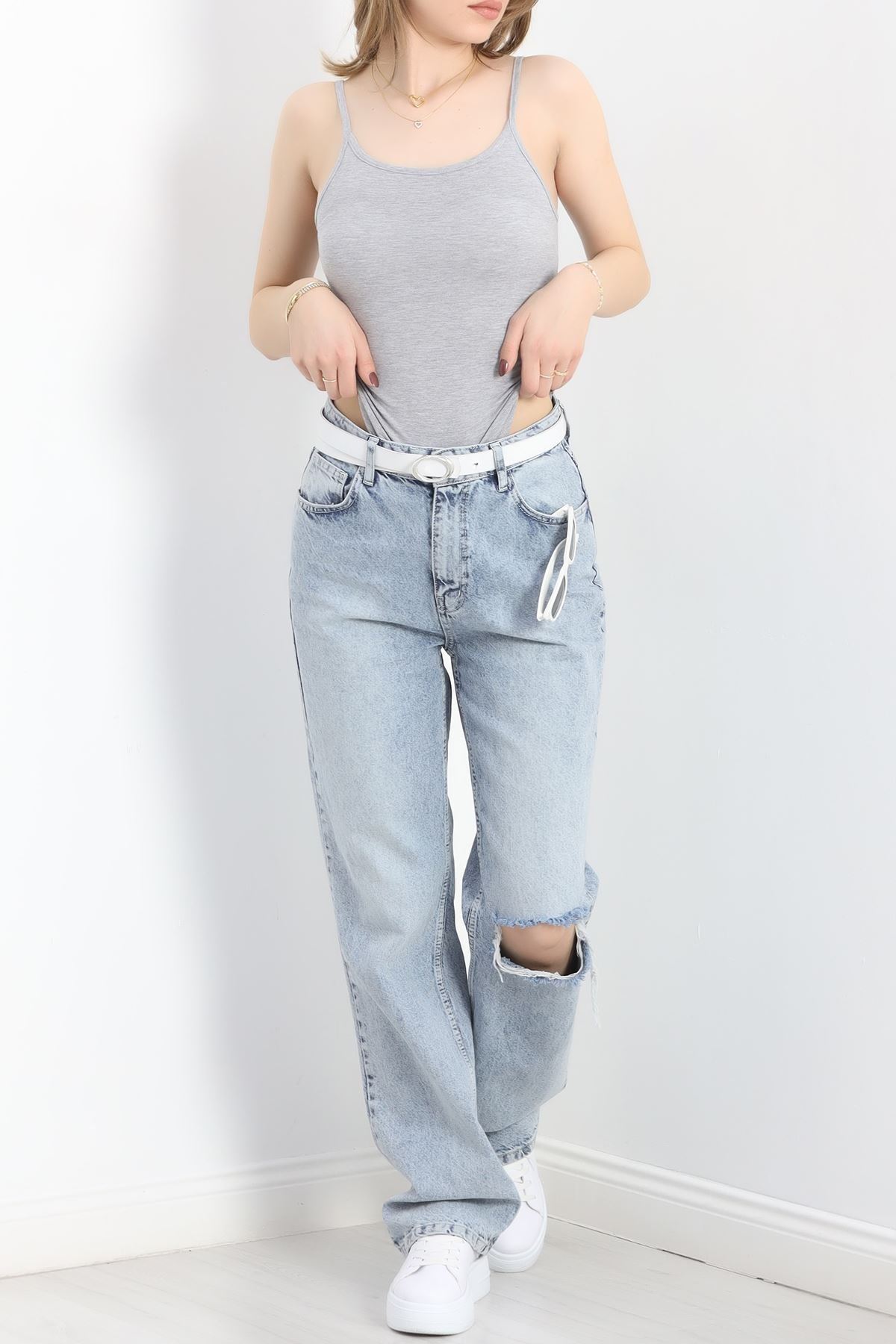 İp Askılı Çıtçıtlı Atlet Gri - 20427.200.