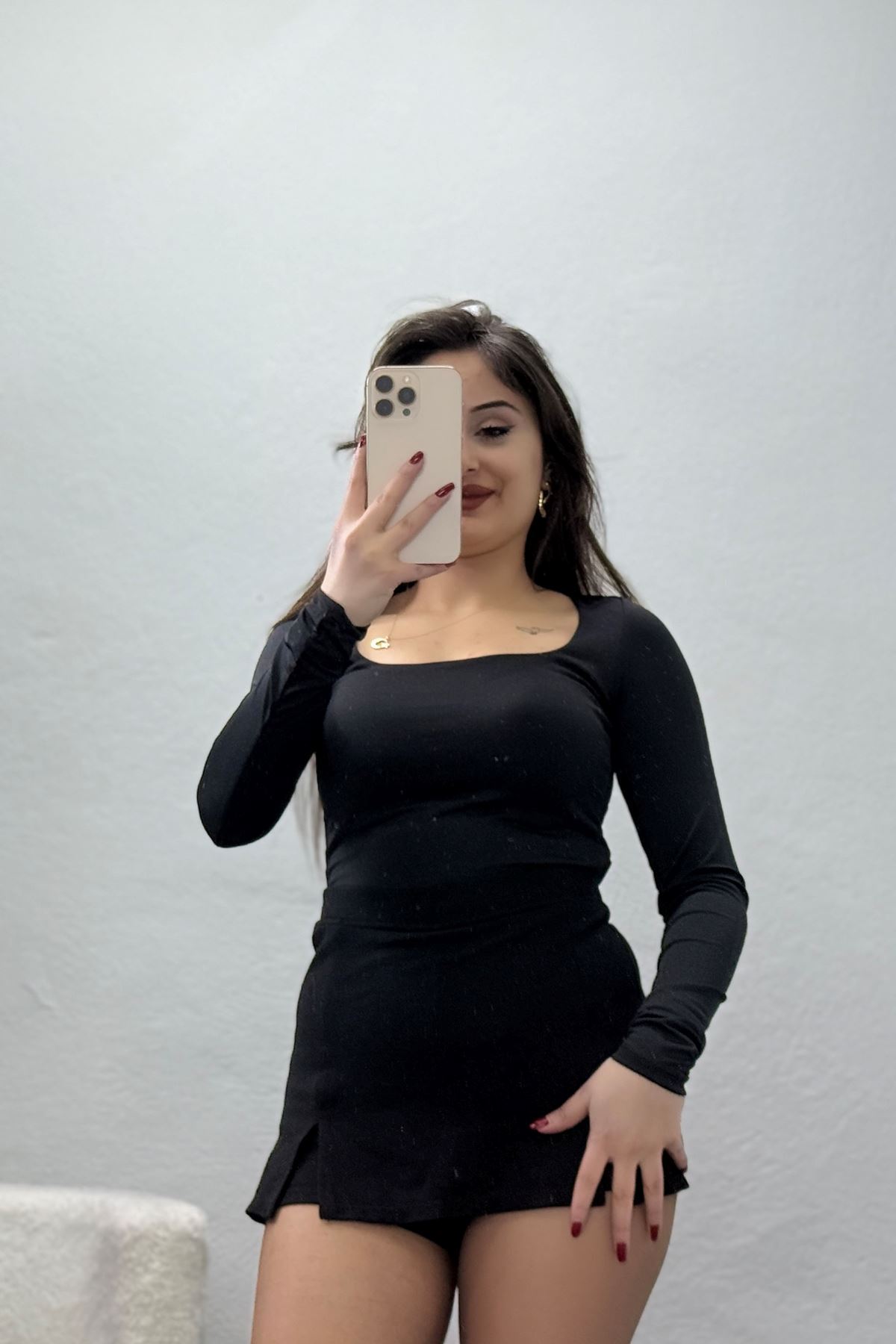 Önü Çift Kat Çıtçıtlı Body Siyah - 21940.200.