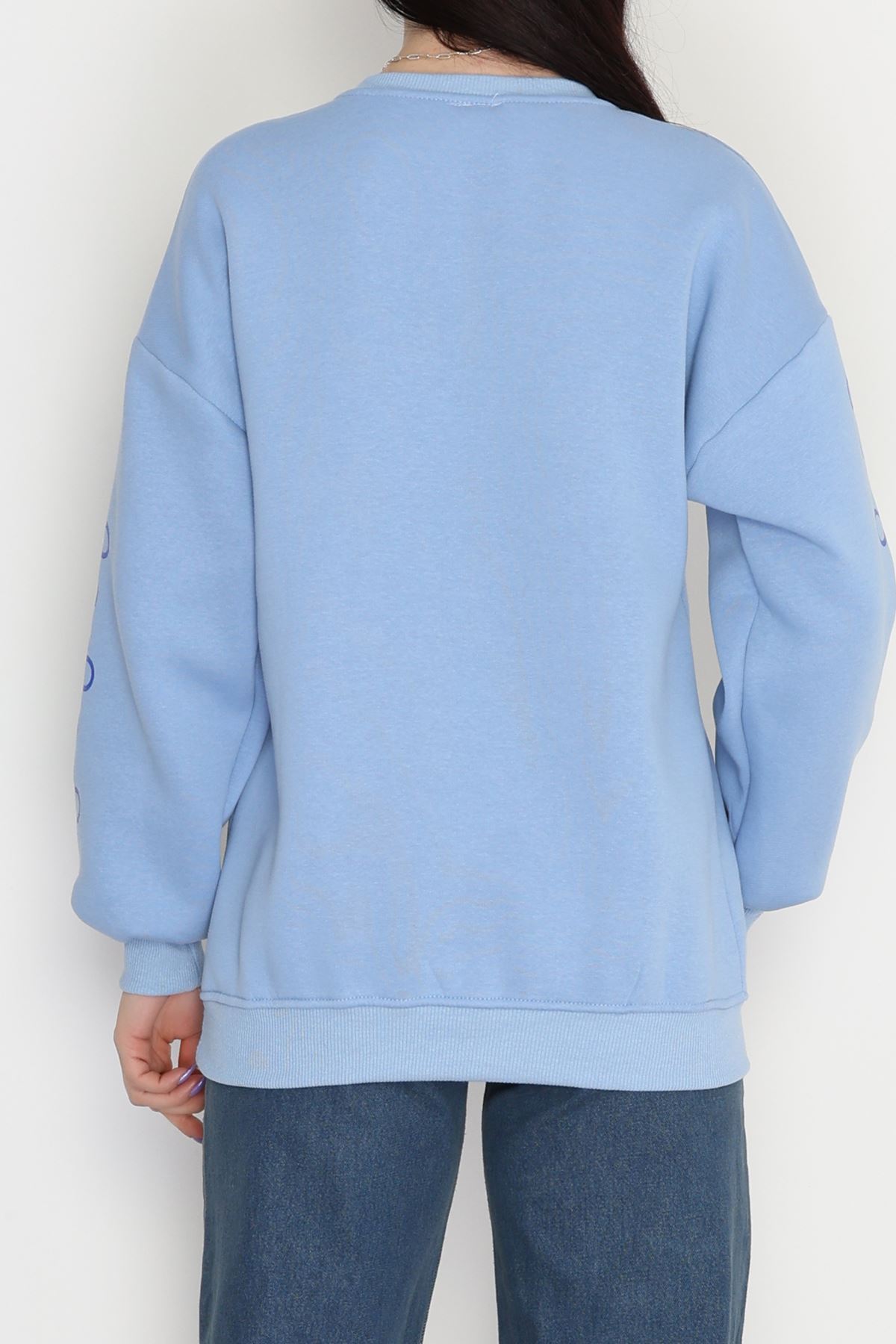 3 İplik Bisiklet Yaka Sweat Bebemavisaks - 42246.1878.