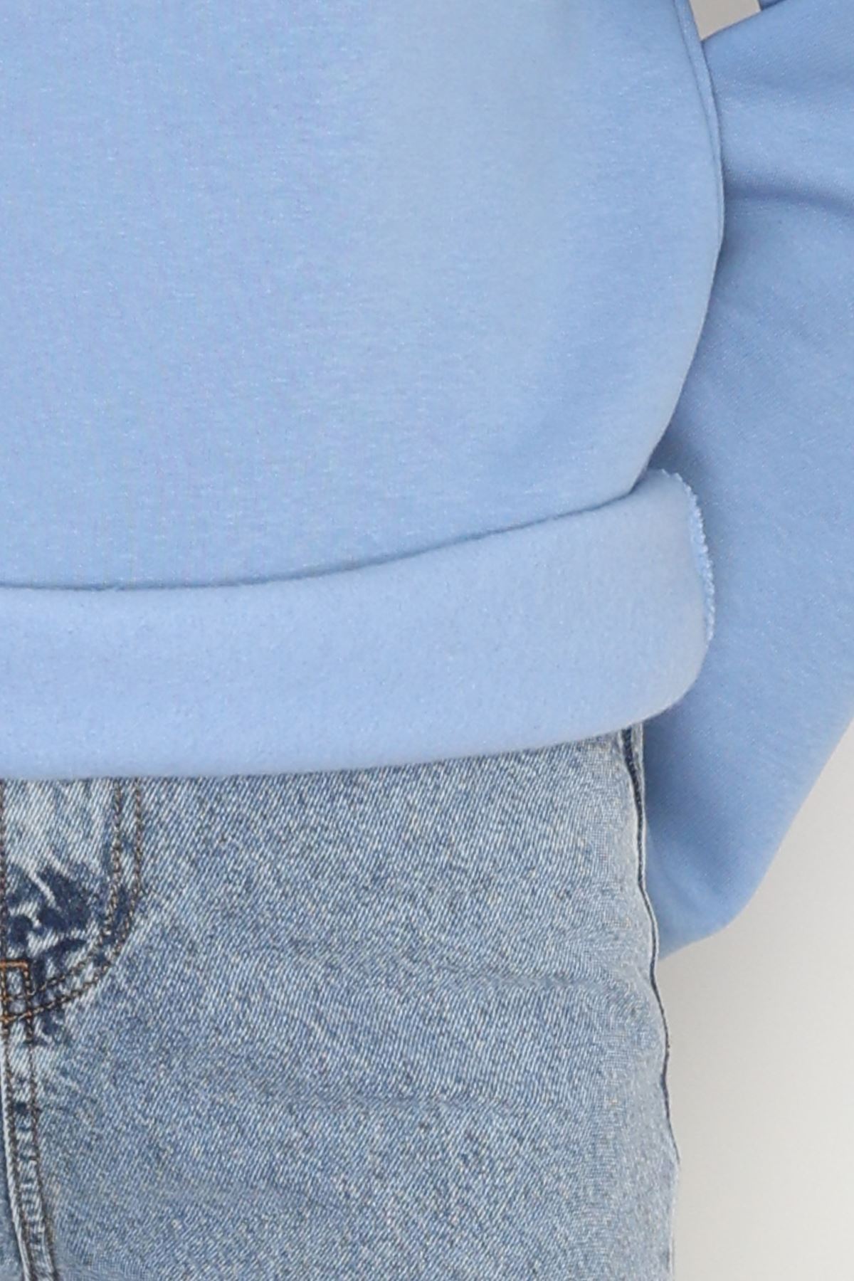 3 İplik Şardonlu İspanyol Kol Sweat Bebemavi - 42606.1878.