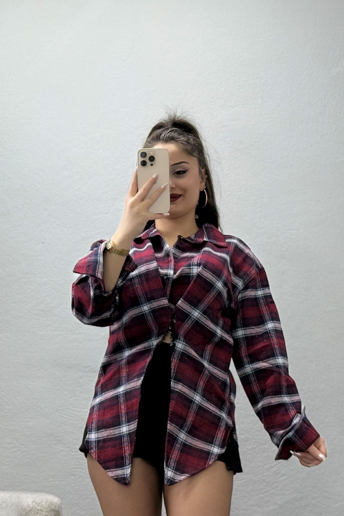 Ekose Gömlek Kırmızı - 4139.1247.