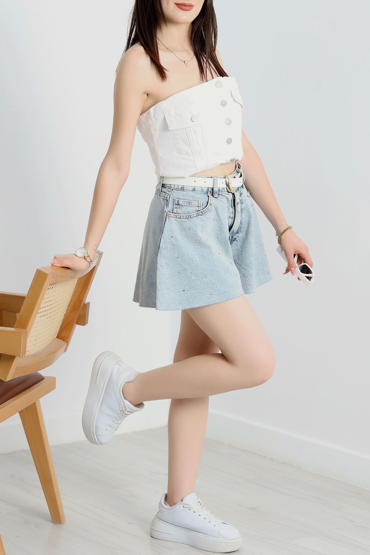 Kot Şort Mavi2 - 41881.1999.