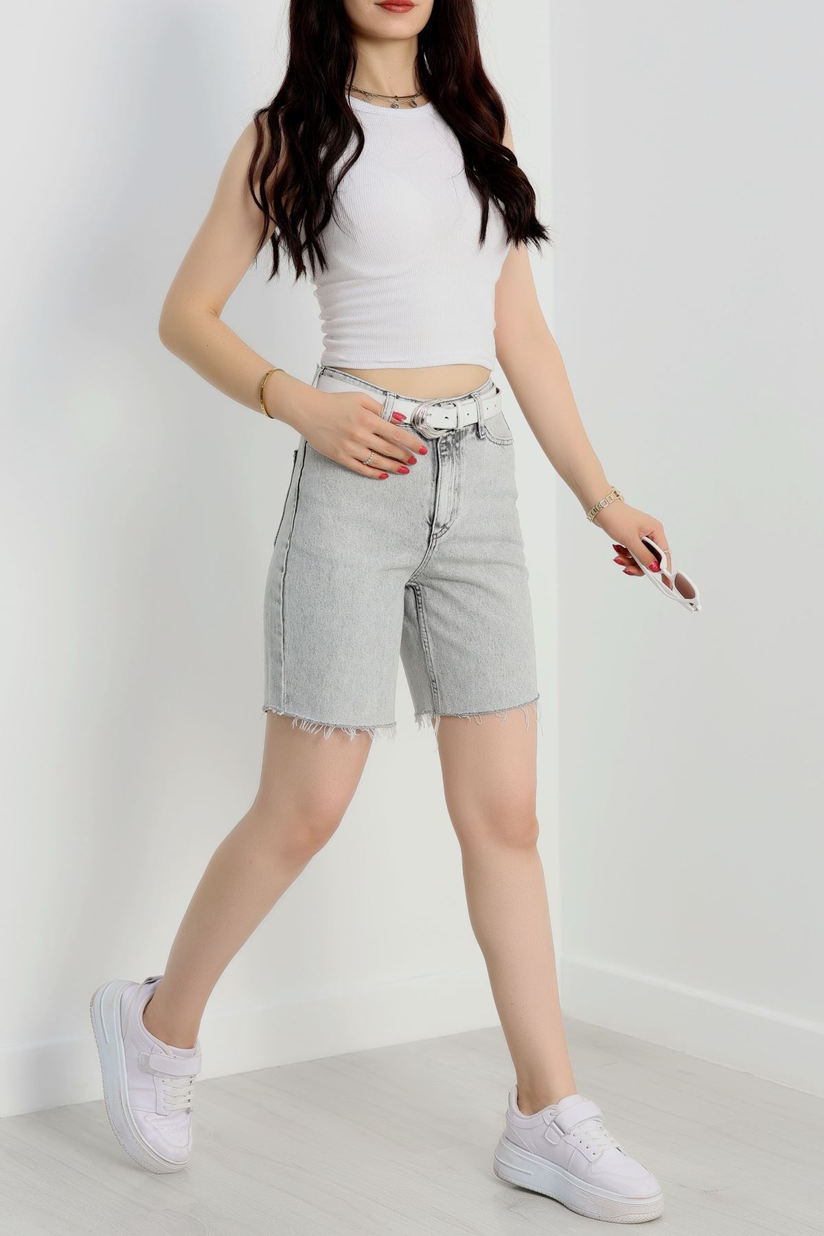 Kot Şort Gri - 30310.1590.