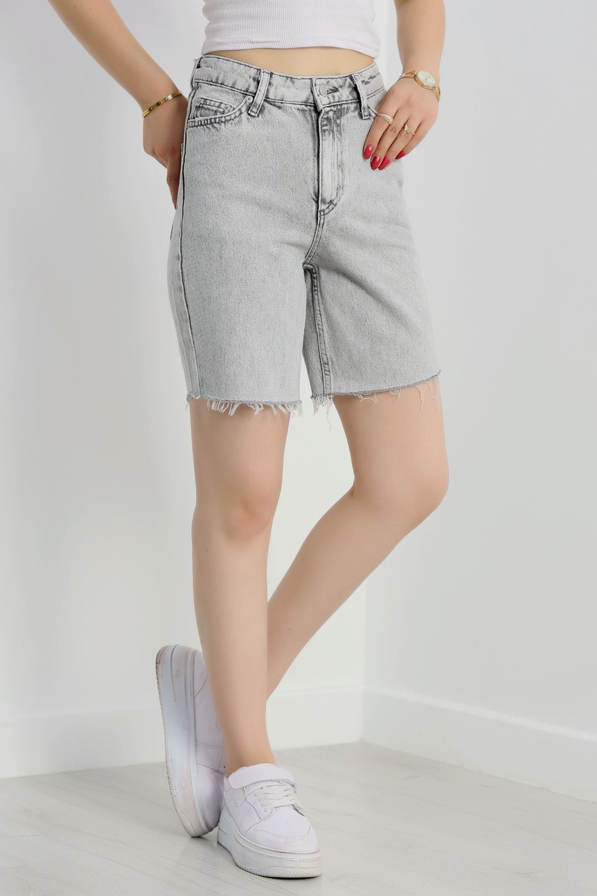 Kot Şort Gri - 30310.1590.