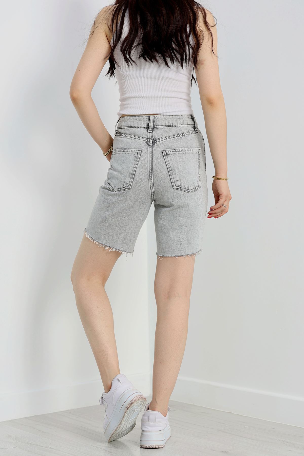 Kot Şort Gri - 30310.1590.