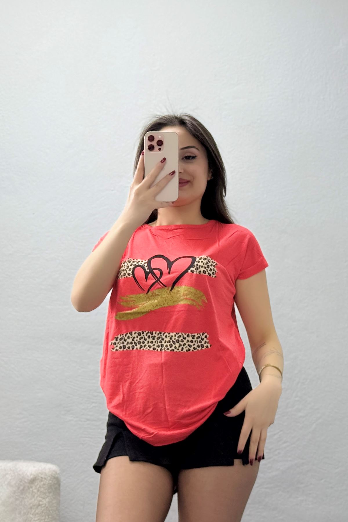 Baskılı Viskon Bluz Yavruağzı - 70646.599.