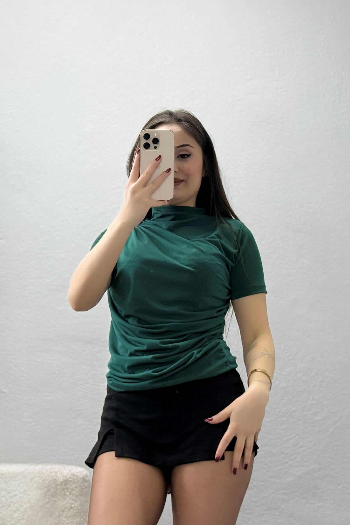 Drapeli Sandy Bluz Zümrüt - 40289.1949.