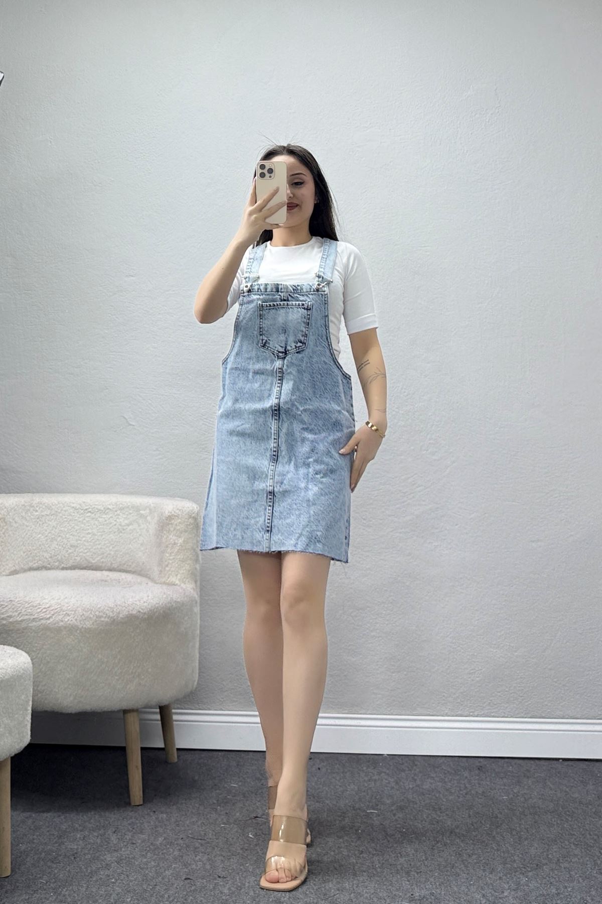 Salopet Kot Elbise Karyıkama - 32362.2088.