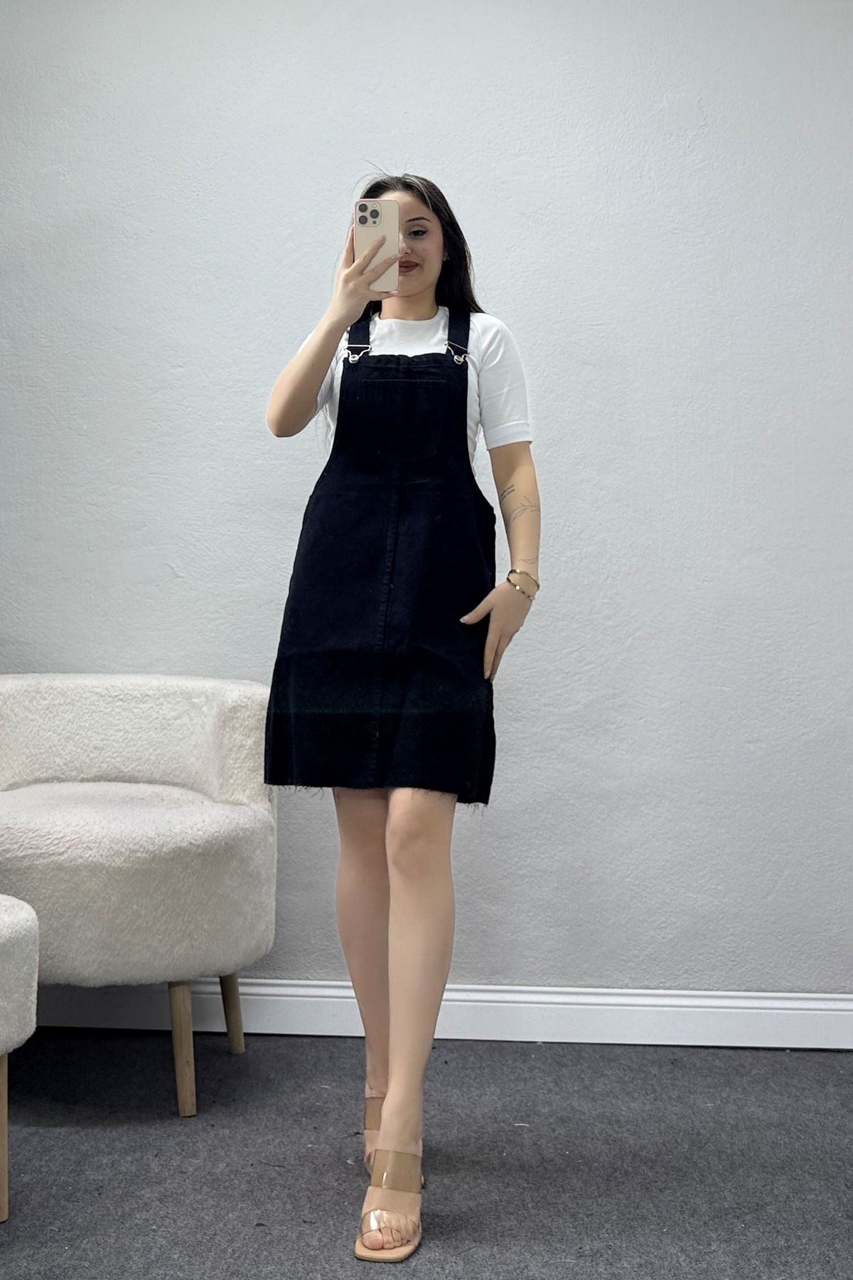 Salopet Kot Elbise Koyumavi - 32362.2088.