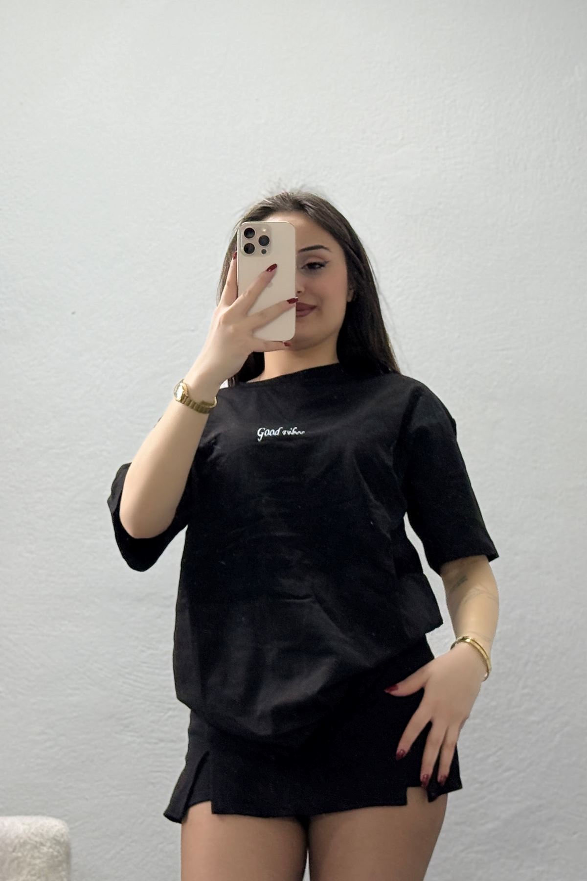 Baskılı Penye Tişört Siyahbaskılı - 41305.0034.