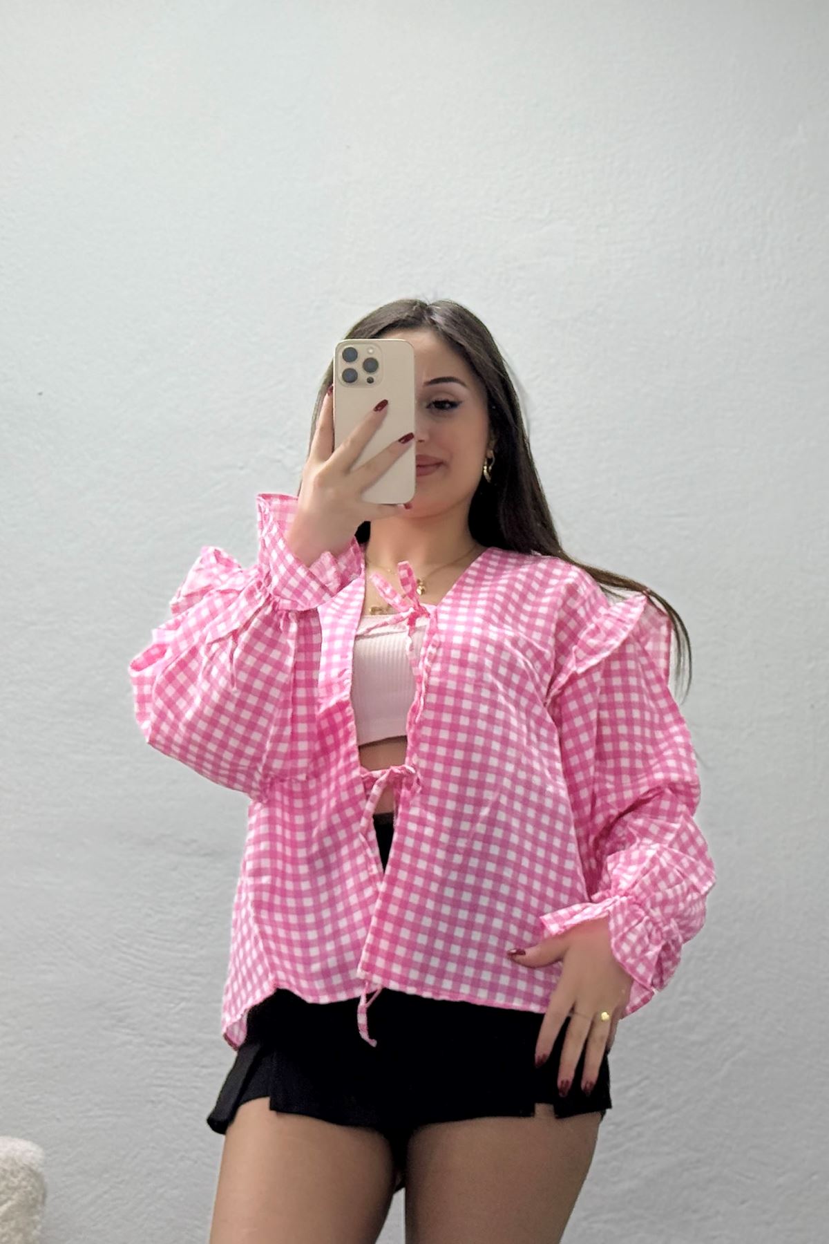 Poliviskon Pötikare Gömlek Pembe - 32556.2111.