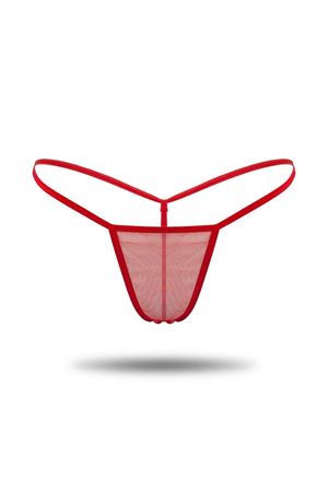 Tül Tanga Külot Kırmızı - 1161.1364.