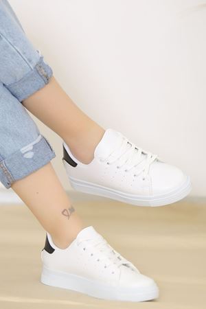 Kalın Tbn Günlük Ayakkabı Beyazsiyah - 8585.264.