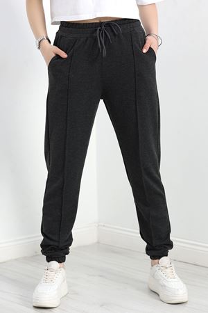 Paça Lastikli 1.Sınıf Penye Eşofman Altı Antrasit - 40510.1431.