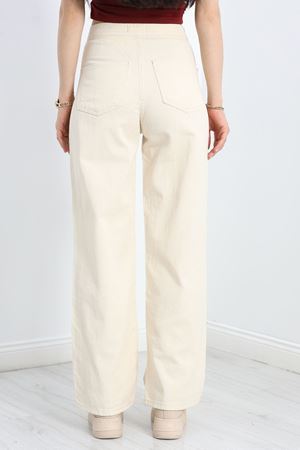 Cepsiz Palazzo Kot Pantolon Bej - 40466.1431.