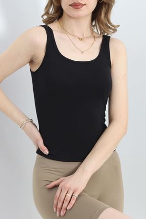 İnce Askılı Atlet Siyah - 19057.200.