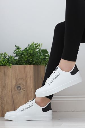 Günlük Ayakkabı Beyazsiyah - 30060.264.