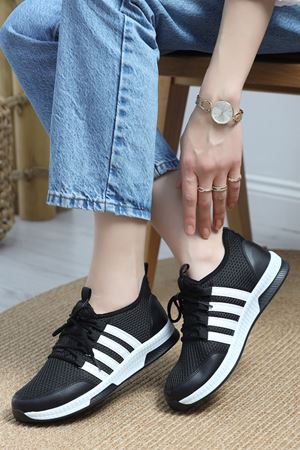 Günlük Spor Ayakkabı Siyahbeyaz - 30305.264.