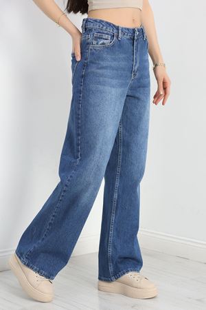 Palazzo Kot Pantolon Mavi - 30317.1184.