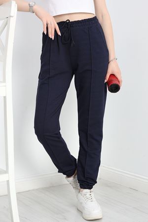 Paça Lastikli Eşofman Altı Lacivert - 40510.1431.