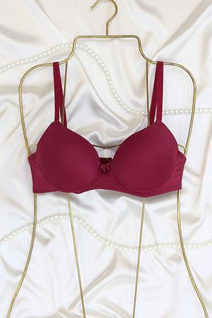 Sütyen Mikro Tek Dolu Kulaklı Mürdüm - 2511.1783.