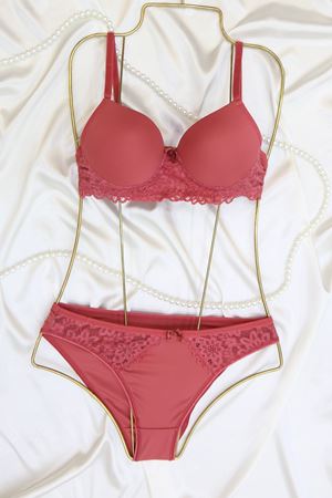 Dalgıç Dolu Kap Sütyen Takım Kiremit - 2556.1783.