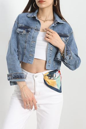 Crop Kot Ceket Karyıkama5 - 20439.1778.