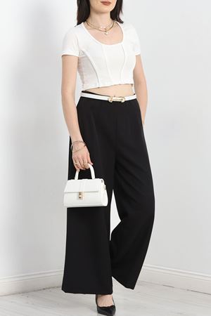 Pensli Bol Paça Pantolon Siyah - 70081.746.