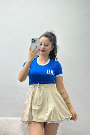 Reglan Kol Likralı Kompak Penye Saks - 90992.1878.