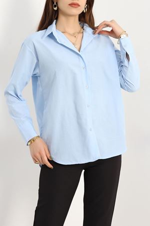 Terikoton Oversize Gömlek Bebemavi - 30829.1949.