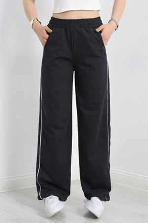 Biyeli Eşofman Altı Füme - 50662.1005.