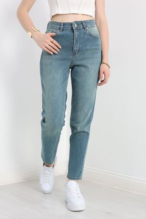 Boyfriend Kot Pantolon Yeşiltint - 18966.1431.