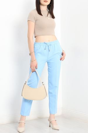 Dabıl Bağcıklı Pantolon Bebemavi - 20138.1884.