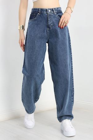 Baggy Kot Pantolon Mavi - 31158.2059.