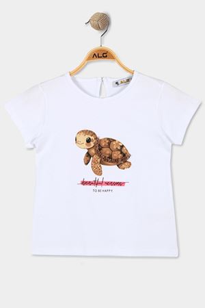 2-5 Yaş Çocuk Tişört Beyaz - 5254119.1576.
