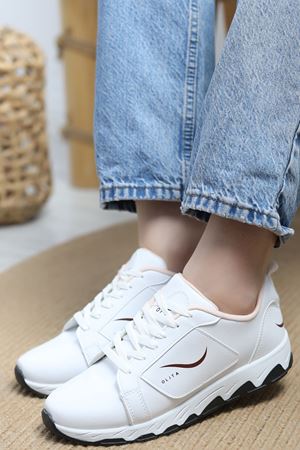 Günlük Spor Ayakkabı Beyazsiyah - 51127.264.