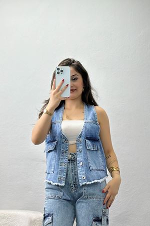 Kot Yelek Açıkmavi - 31178.1831.