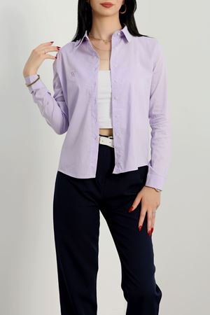 Nakışlı Gömlek Lila - 51137.147.