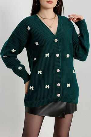 Nakışlı Hırka Neftilatte - 490.1577.