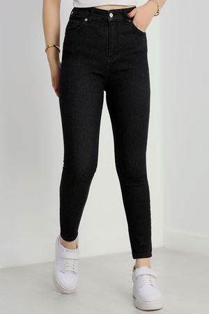 Dar Paça Kot Pantolon Füme - 10801.1431.