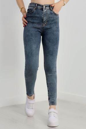 Dar Paça Kot Pantolon Çelikmavi1 - 18921.1431.