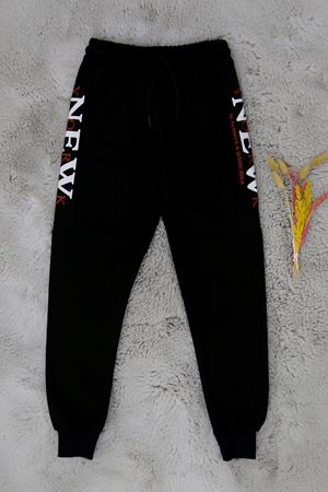 8-16 Yaş 2 İplik Likralı Eşofman Altı Siyah - 42184.2066.