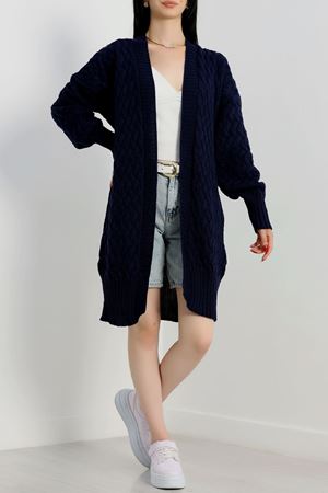 Triko Hırka Lacivert - 370.1577.