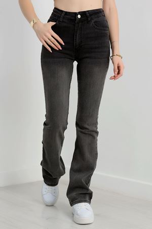 İspanyol Paça Kot Pantolon Gray1 - 41889.1999.