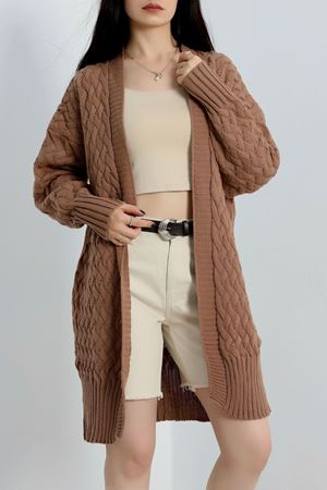 Triko Hırka Mocha - 370.1577.