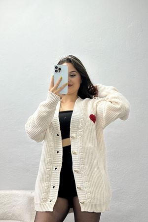 Ponponlu Hırka Latte - 382.1577.