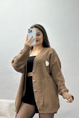 Ponponlu Hırka Mocha - 382.1577.