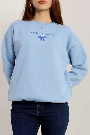 3 İplik Bisiklet Yaka Sweat Bebemavisaks - 42242.1878.