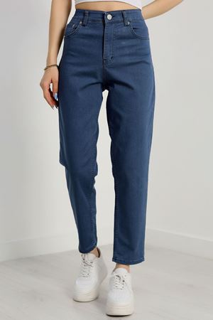 Büyük Beden Mom Jean Mavi - 42321.1431.